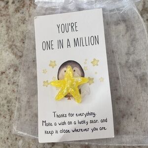 Starfish Figurine with Insprational Card